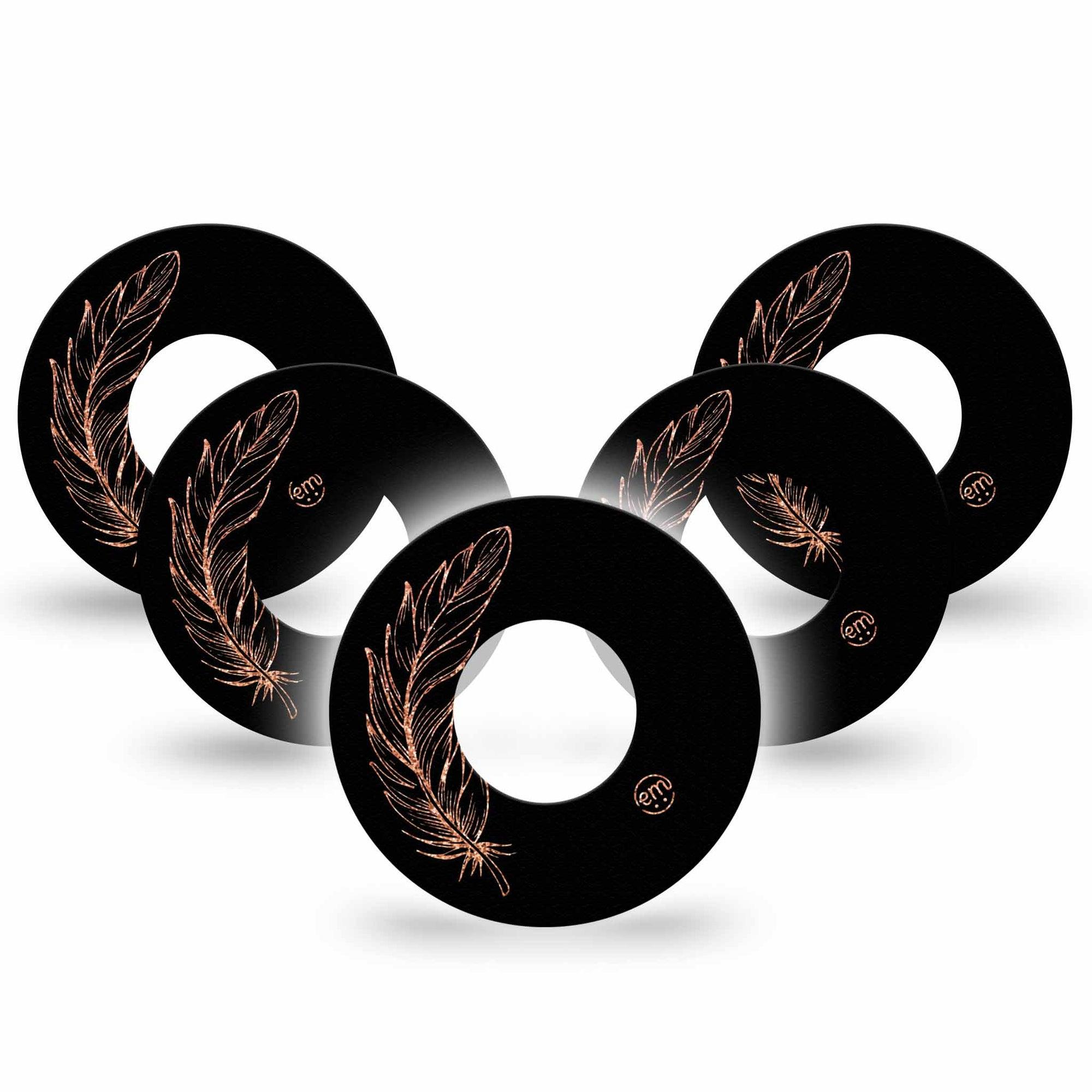 ExpressionMed Dusted Feather Libre Tape 5-pack, Abbott Lingo