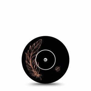 ExpressionMed Dusted Feather Libre Tape, Abbott Lingo Single Tape and Sticker