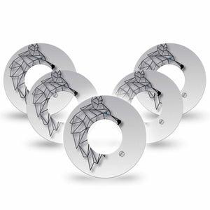 ExpressionMed Iron Wolf Libre Cover 5-Pack, Abbott Lingo