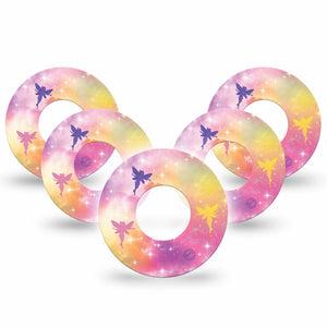 ExpressionMed Fairies Libre Tape, Abbott Lingo 5-Pack