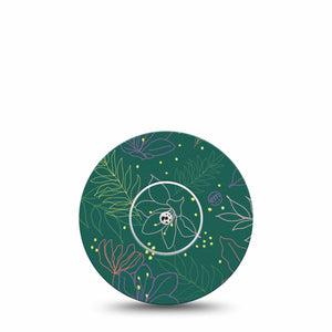 ExpressionMed Graphic Petals Libre Patch, Abbott Lingo with center sticker