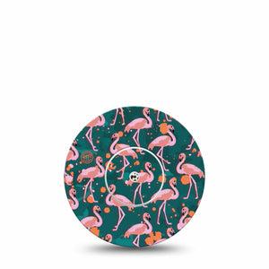 ExpressionMed Flamingos Libre Patch, Abbott Lingo with center sticker