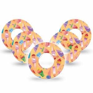 ExpressionMed Popsicles Libre Overpatch 5-Pack, Abbott Lingo