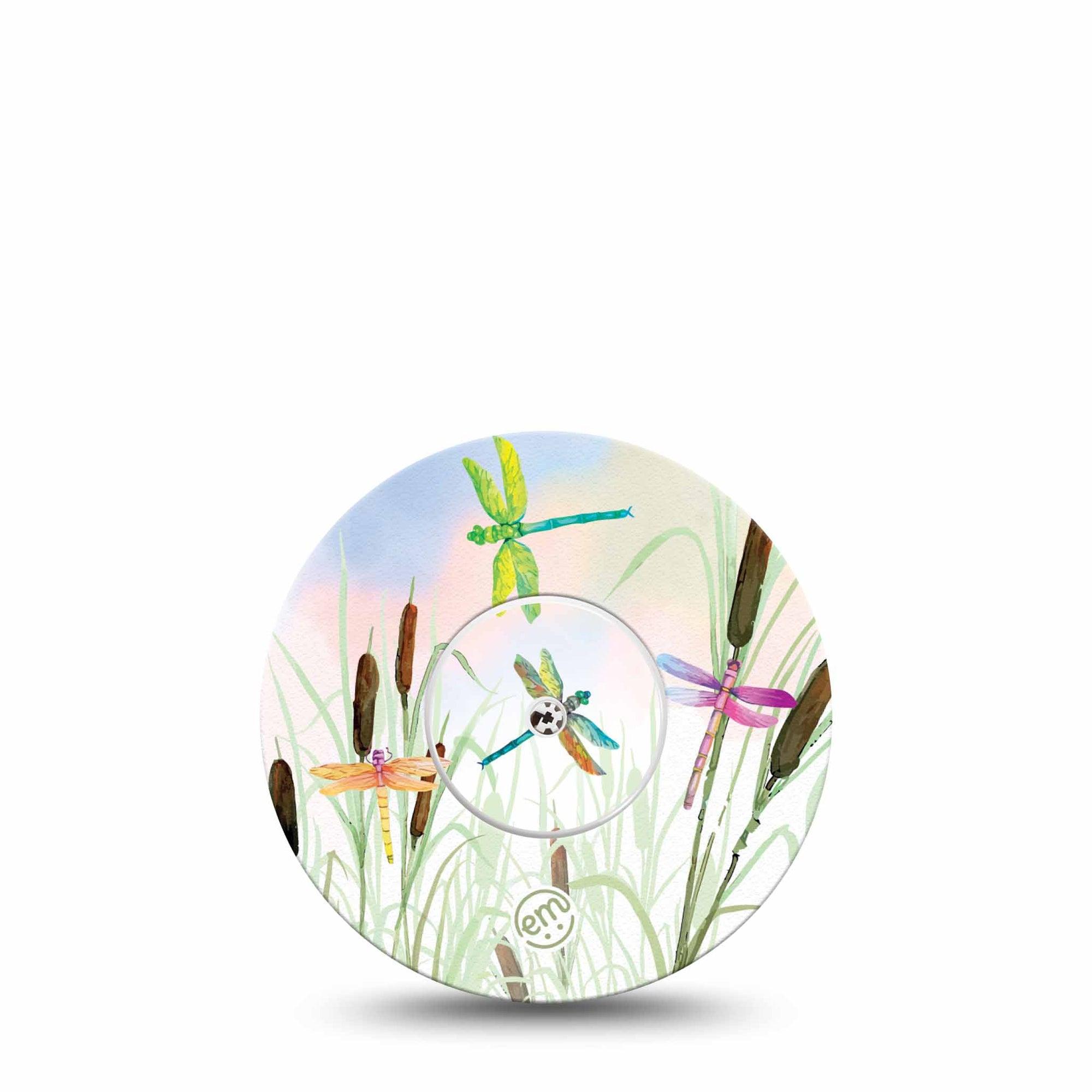 ExpressionMed Dragonfly Libre Tape, Abbott Lingo with center sticker