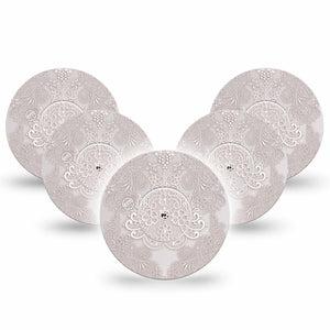 Vintage Lace Libre Patches, 5-Pack Tapes and Stickers, Abbott Lingo