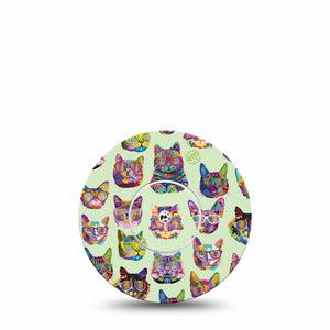 Cat Party Libre Tape, Abbott Lingo with center sticker