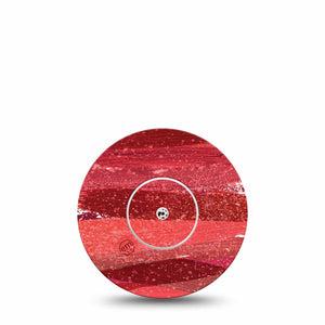 Brushed Glitter Libre Tape, Abbott Lingo with center sticker