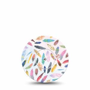ExpressionMed Feathers Libre Tape, Abbott Lingo Single Tape and Sticker