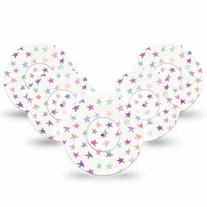 Bright Stars Libre Tape, Abbott Lingo 5-Pack with center stickers