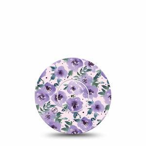 ExpressionMed Flowering Amethyst Libre Tape, Abbott Lingo with center sticker
