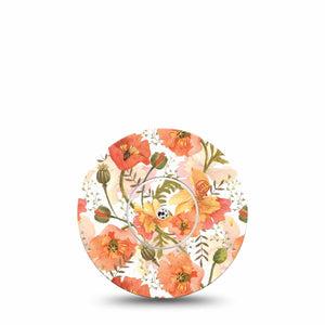 ExpressionMed Peachy Blooms Libre Tape and Sticker, Abbott Lingo
