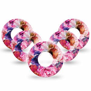 Vibrant Blooms Libre Tapes, Abbott Lingo 5-Pack Tape