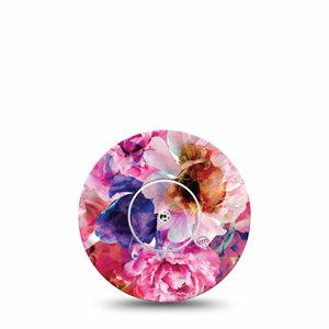 Vibrant Blooms Libre Tape, Abbott Lingo Single Sticker and Tape