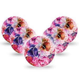 Vibrant Blooms Libre Tapes, Abbott Lingo 5-Pack Stickers and Tapes