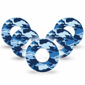 Blue Camo Libre Tapes, Abbott Lingo 5-Pack Tape