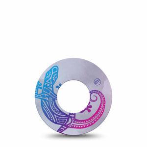 ExpressionMed purple gecko libre patch for girls, Abbott Lingo Single