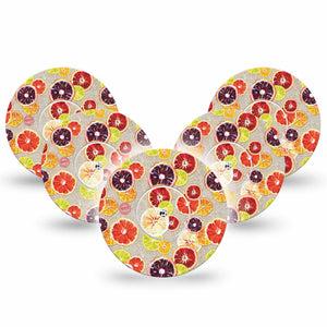Citrus Slices Libre Tapes, Abbott Lingo 5-Pack Tape and Sticker