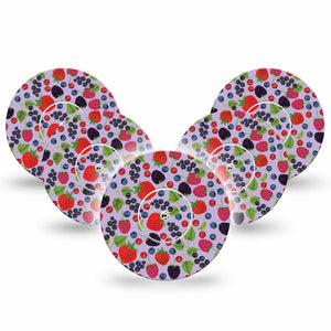 Wild Berries Libre Tapes, Abbott Lingo 5-Pack with center stickers