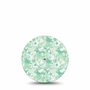 Airy Florals Libre Tape, Abbott Lingo with center sticker