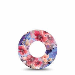 ExpressionMed Magical Blooms Libre CGM Adhesive, Abbott Lingo Single Tape