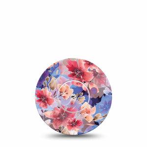ExpressionMed Magical Blooms Libre CGM Adhesive, Abbott Lingo Single Tape and Sticker