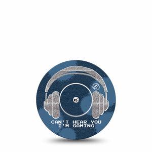 ExpressionMed Gaming Libre 2 Perfect Fit Patch, Single. Perfect Fit Ring, Abbott Lingo with center sticker