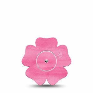 ExpressionMed  Pink Horizion Libre Flower Tape bubblegum overlay design, Abbott Lingo Tape and Sticker