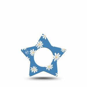ExpressionMed Painted Daisies Libre Star Tape cute daisies adhesive tape, Abbott Lingo