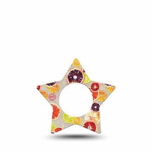Citrus Slices Libre Star Tape lemon slices adhesive tape design, Abbott Lingo Single