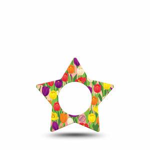 Tulips Libre Star Tape spring flowers plaster design, Abbott Lingo