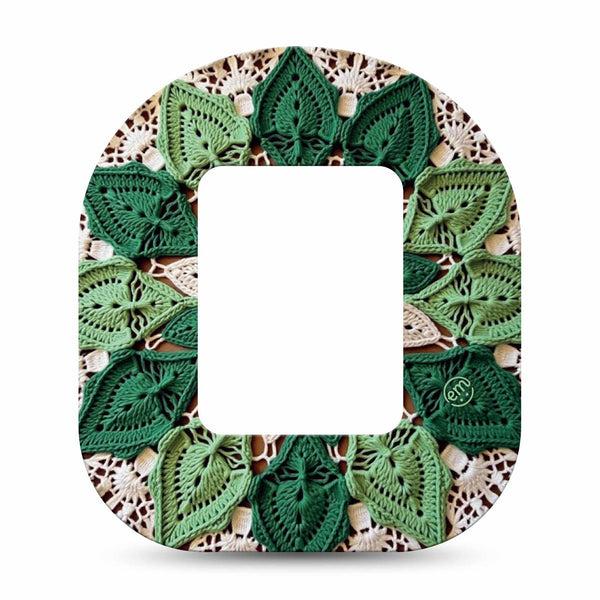 ExpressionMed Knit Monstera Tandem Mobi, Single Tape Textured monstera Accessories For Insulin Pump