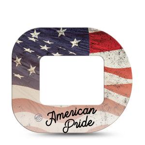 ExpressionMed American Pride Tandem Mobi Tape Single Tape American Patriotism Adhesive Tape Pump Design