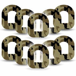 ExpressionMed Camo Pod Tape 10-Pack, Army Print Patch Pump Design