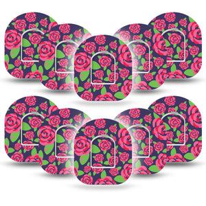 ExpressionMed Pretty Pink Roses Pod Tape 10-Pack Sitckers and Tapes