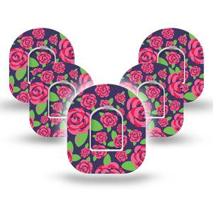 ExpressionMed Pretty Pink Roses Pod Tape 5-Pack Stickers and Tapes