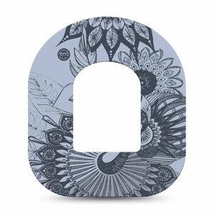 Blue Floral Dani Pod Tape Single