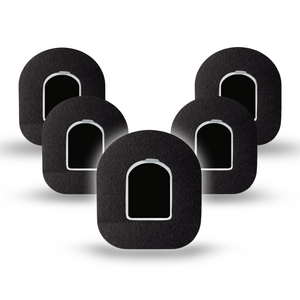 Black Pod Patch 5-Pack Tape and 5-Pack Sticker