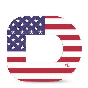 American Flag Omnipod Tape