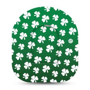 ExpressionMed Shamrock Omnipod Surface Full Wrap Sticker and Mini Tape Lucky Emblem Vinyl Sticker and Tape Design Pump Design