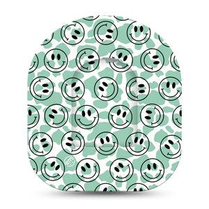 ExpressionMed Happy Cow Print Pod Center Sticker and Tape Cow Print Inspired, Vinyl Sticker and Tape Design Pump Design