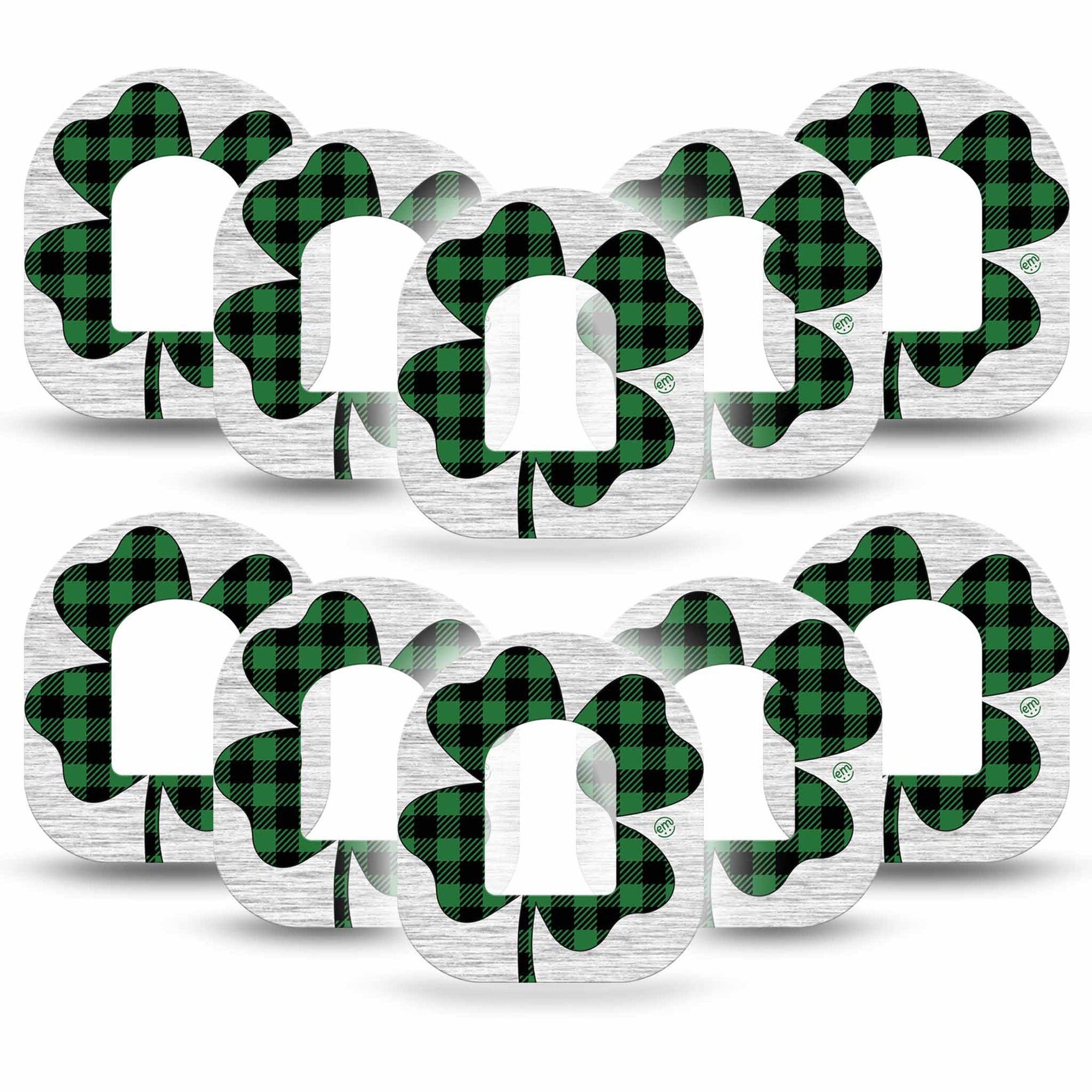 ExpressionMed Embroidered Clover Pod Tape, 10-Pack Tape 