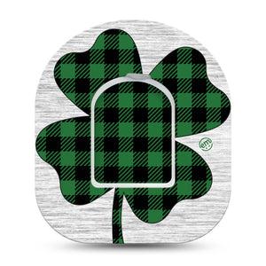 ExpressionMed Embroidered Clover Pod, Single Tape and Single Sticker