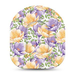 Crocus Flowers Pod Center Sticker