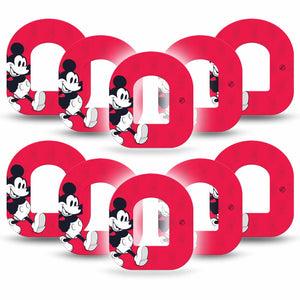 ExpressionMed Magical Mouse Omnipod Tape 10-Pack Nostalgic Mickey from Disney Adhesive Patch Pump Design
