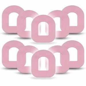 ExpressionMed Baby Pink Omnipod Tape, 10-Pack Tape Solid Shade Of Pink, Adhesive Patch Pump Design
