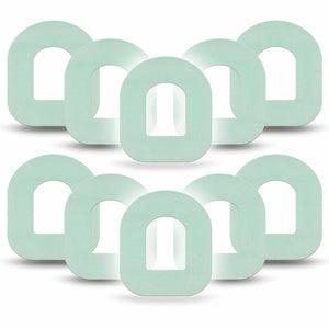 ExpressionMed Mint Green Omnipod Mini Tape, 10-Pack Tape Solid Color, Adhesive Tape Pump Design