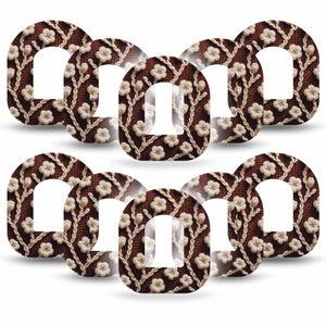 ExpressionMed Cozy Sweater Omnipod Tape, 10-Pack Tape Autumn Knit Inspired, Adhesive Patch Pump Design