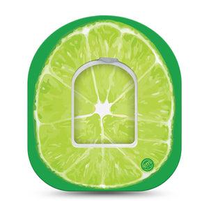 ExpressionMed Lime Pod Overpatch with center sticker