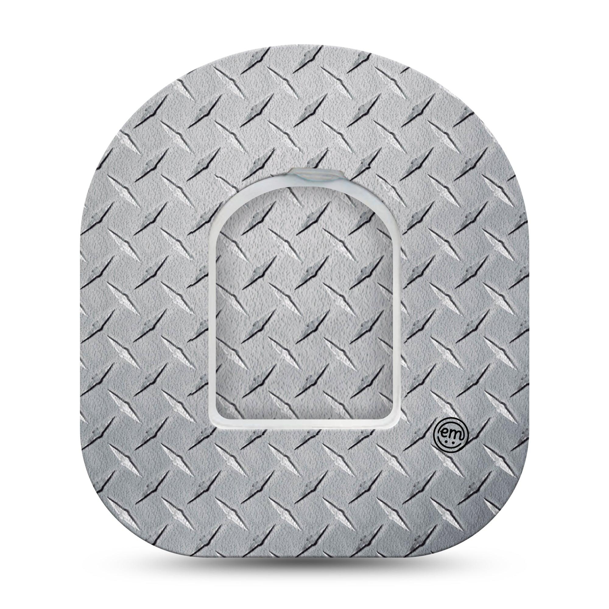 ExpressionMed Grid Iron Pod Overpatch Tape abd Sticker