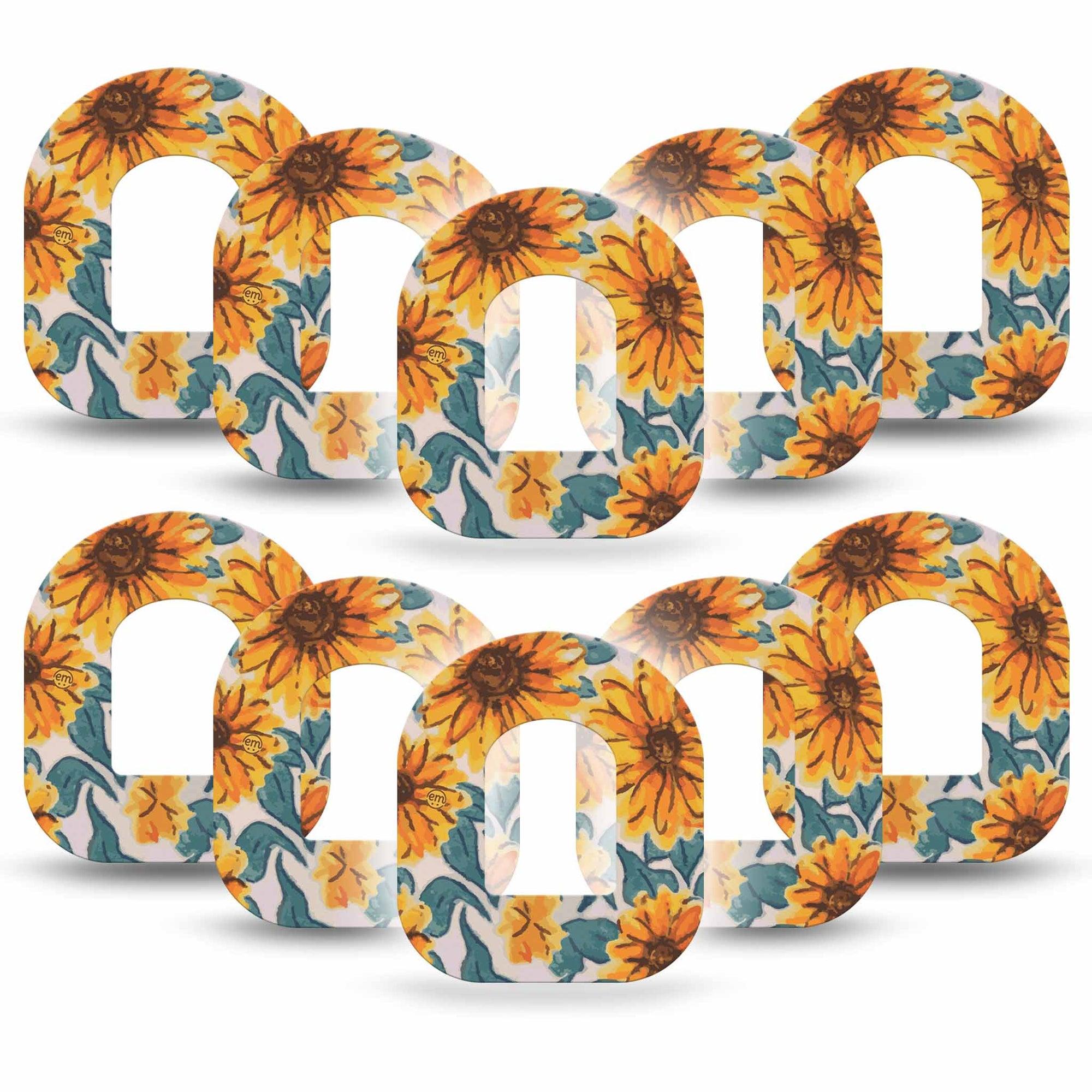 Sunflower Pod Tape 10-Pack